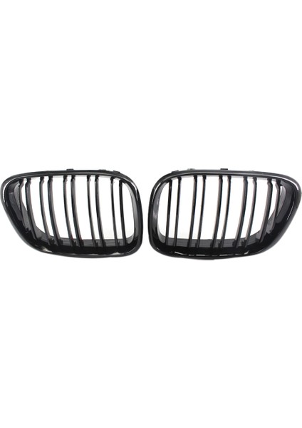 Bmw X5 E53 1998-2003 Çift Slat Sport Style Gloss Siyah Için Ön Izgara Böbrek Izgara Değiştirme (Yurt Dışından)