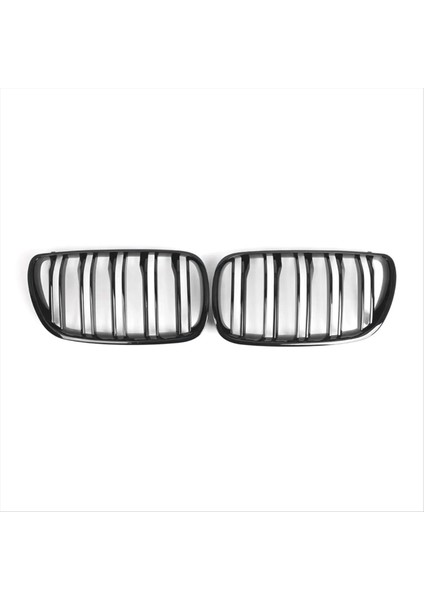 1paır Araç Ön Bağlannız Izı Tarafları Bmw Için Parlak Siyah Kaput Izgara X3 E83 Dizel Petrol Suv 2007-2010 Yarış Izgara (Yurt Dışından)