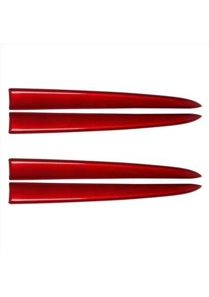 4x Araba Ön Izgara Grill Kapak Mazda 2 Demio 2015-2017 Dj Dl Mazda2 Hatchback Sedan Stil Kırmızı (Yurt Dışından) indirimleri