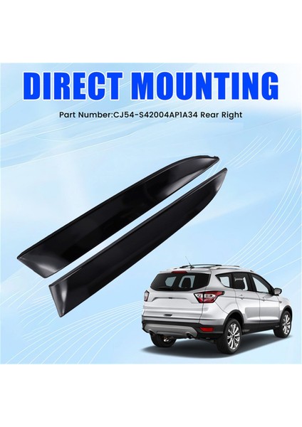 Ford Kuga Kaçış 13-19 Sol+Sağ Bagaj Kapağı Sızdırmazlık Süsleme Şerit Için 1paır Arka Ön Cam Pencere Contası Kapağı (Yurt Dışından) indirimleri