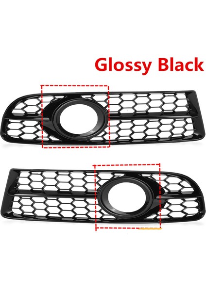 Ön Tampon Petek Örgü Sis Izgarası Izgara Kapağı Audi A4 B7 S4 B7 A4 S-Line 2005-2008 8E0807681F 8E0807682F B (Yurt Dışından) modelleri