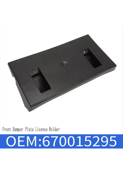 670015295 Maserati Quattroporte Için Ön Tampon Plaka Plaka Tutucu 2014-2016 (Yurt Dışından) modelleri