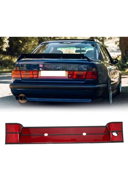 3x Araç Arka Plaka Paneli Panel Çerçevesi Arka Numara Çerçevesi For-Bmw 5 Serisi E34 M5 525I (Yurt Dışından) modelleri