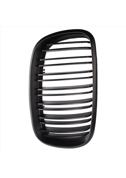 Mat Siyah Ön Tampon Çift Çabuk Ön Böbrek Izgara Izgara For-Bmw X5 X6 E70 E71 2007-2014 (Yurt Dışından) fırsatları