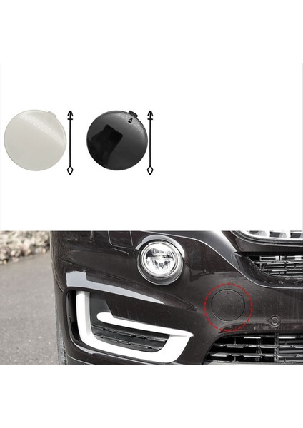 51117378591 Araba Ön Tampon Çekme Kanca Kapağı Bmw X5 F15 2013-2018 Beyaz (Yurt Dışından) fırsatları