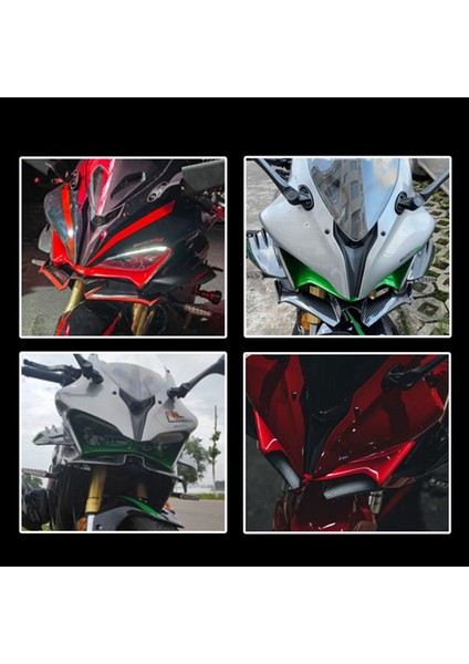 Motosiklet Pnömatik Kuyruk Spoiler Koruyucu Kawasaki Honda Karbon Fiber Renk (Yurt Dışından) indirimleri