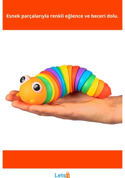 Eğlenceli Renkli Dayanıklı Plastikten Yapılmış Sümüklü Böcek Oyuncak fiyatları