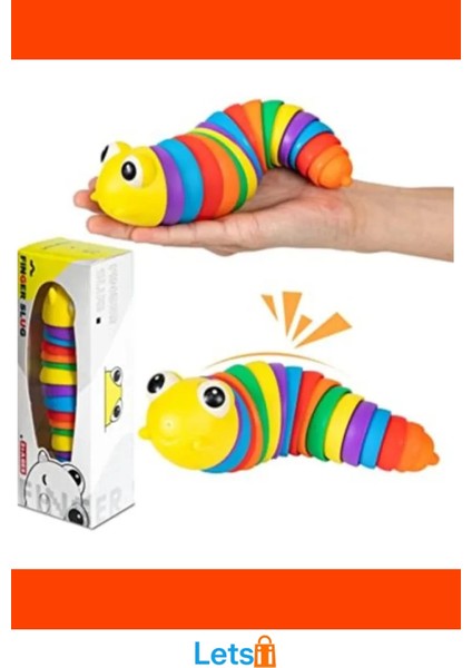 Eğlenceli Renkli Dayanıklı Plastikten Yapılmış Sümüklü Böcek Oyuncak modelleri