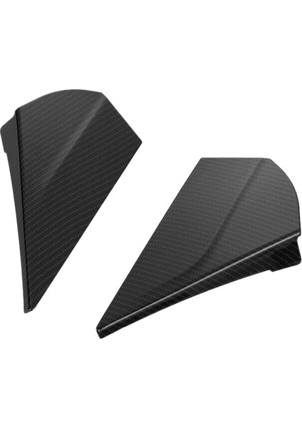 Toyota C-Hr Chr 2016-2018 Için Araba Karbon Fiber Renkli Arka Cam Spoyler Üçlü Köşeli Kapak (Yurt Dışından)