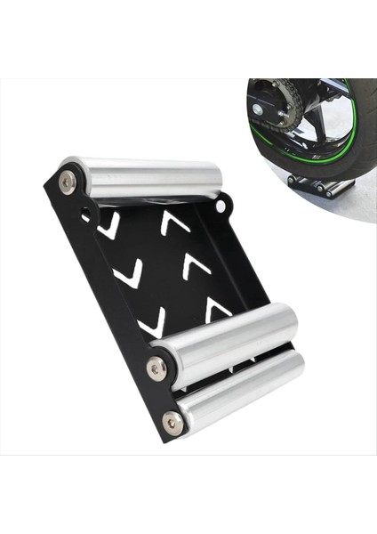Motosiklet Lastiği Tekerlek Temizlik Braketi Stand Evrensel Zincir Temiz Silindir Rampa Asansör Alüminyum (Yurt Dışından) modelleri