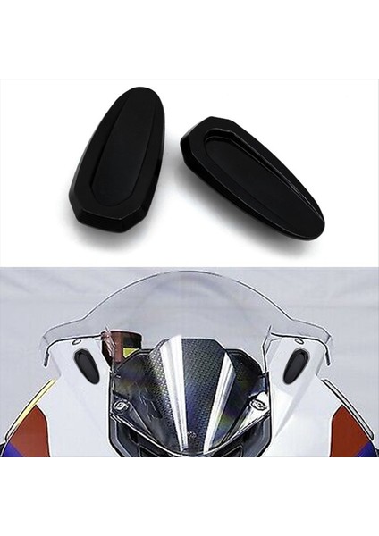 Bmw S1000RR Için 2019-2023 Motosiklet Dikiz Aynası Taban Kapağı Ön Cam Sürücü Eliminator Ayna Deliği Kapağı - Siyah (Yurt Dışından) fırsatları