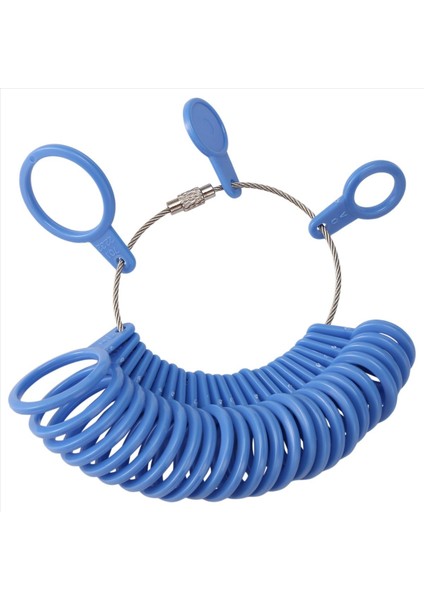 Yüzük Ölçüsü Ölçme Alet Seti, Yüzük Mandrel Yüzük Ölçü Ölçer (Yurt Dışından) indirimleri