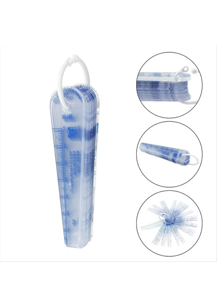 1 Paket Plastik Kalınlık Ölçer 0,05-3 mm Kalınlık Ölçüm Aletleri (Yurt Dışından) modelleri