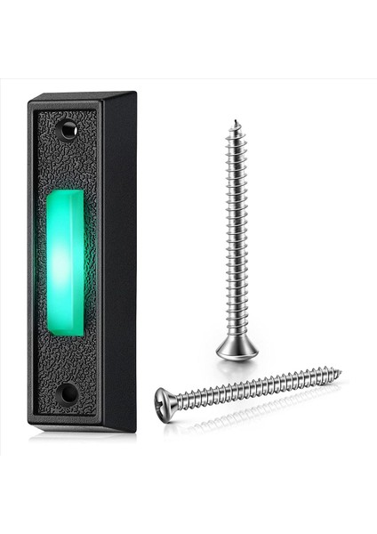 20PCS Kablolu Kapı Zil Düğmesi LED Işık Kapı Zili Halka Düğmesinin Değiştirilmesi Duvara Bağlı Kapı Açıcı Anahtarı (Yurt Dışından) fiyatları