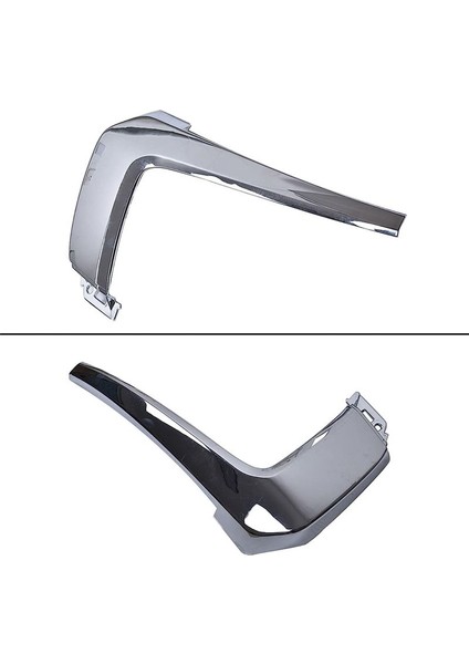 Mitsubishi Outlander Için Ön Tampon Krom Trim Kalıplama Şeridi 2016-2019 Sis Işık Kapağı Dekorasyonu 3pcs Sağ (Yurt Dışından) indirimleri