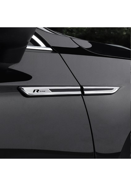 Passat B8 Krom Araç Tarafı Çamurluk Dekorasyon Sticker Araba Çamurluk Trim Aksesuarları (Yurt Dışından) modelleri