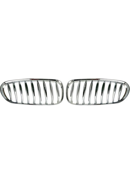 Ön Çit Izgara Izgara Abs Chrome For-Bmw Z4 E85 E86 2003-2009 51117117757 511171177758 (Yurt Dışından)