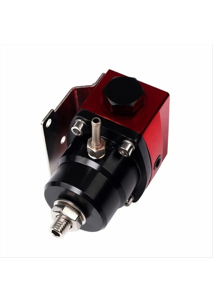 Siyah-Kırmızı Ayarlanabilir Yakıt Basınç Regülatörü Kiti Yağ 0-100PSI Göstergesi (Yurt Dışından) modelleri