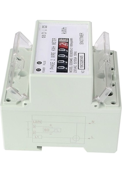 Elektrikli Tek Fazlı Iki Kablolu Ac 220V 100A Enerji Ölçer (A) (Yurt Dışından) modelleri