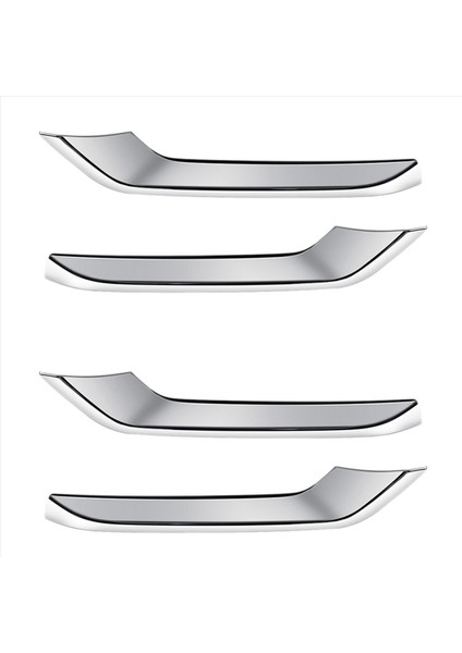 2x Araç Krom Ön Tampon Alt Izgara Trim Şeritler Honda Hrv Hr-V Vezel 2021 2022 (Yurt Dışından)