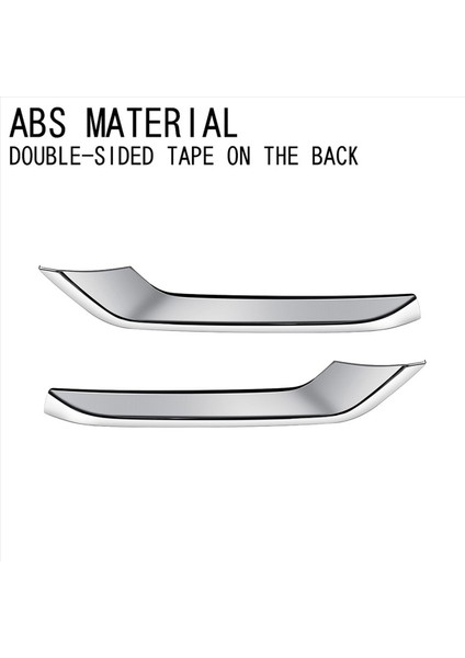 2x Araç Krom Ön Tampon Alt Izgara Trim Şeritler Honda Hrv Hr-V Vezel 2021 2022 (Yurt Dışından) fiyatları