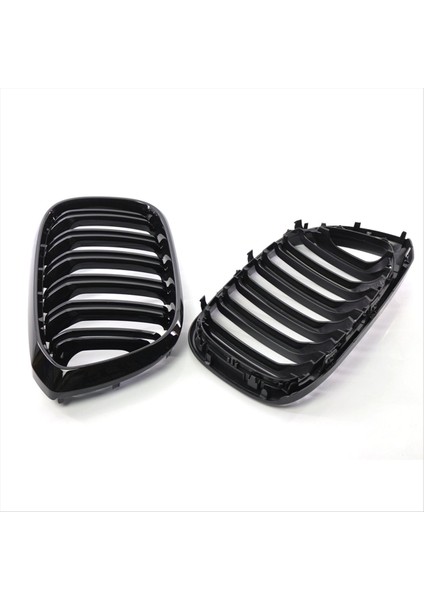 Bmw X3 X4 G01 G02 G08 2018-2021 Için Araba Çift Çizgi Grille Sol 51712462817 Sağ 51712462818 Orta Izgara (Yurt Dışından) indirimleri