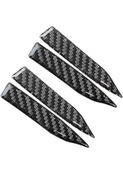 4 Adet Çizim Önleyici Trim Çıkartması Karbon Fiber Dikiz Aynası Koruyucu Önleme Önleme Seri Çıkartma Catrion Önleme Şeridi (Yurt Dışından)