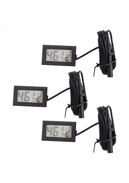 Dijital Termometre Higrometre Problu Iç Mekan Sıcaklık ve Nem Ölçer (Yurt Dışından) modelleri