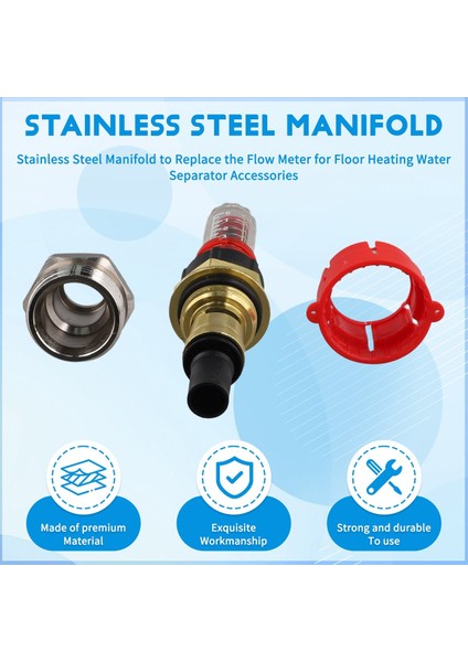 Yerden Isıtma Su Ayırıcı Aksesuarları Için Akış Ölçeri Değiştirin (Yurt Dışından) fırsatları