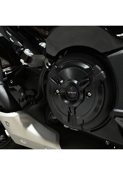 Motosiklet Çerçevesi Kaydırıcı Koruyucu Motor Stator Kapak Koruma Yamaha TMAX530 TMAX560 2020-2023 Aksesuarlar Siyah (Yurt Dışından) indirimleri