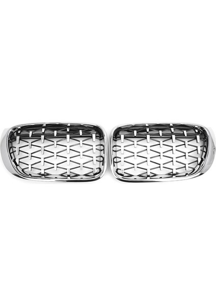 2pcs Set Ön Böbrek Grilles Elmas Meteor Tarzı Krom Bmw X3 X4 F25 F26 14-18 (Yurt Dışından)