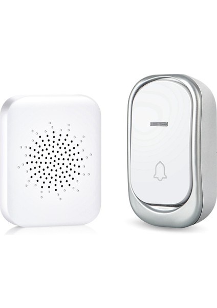 Açık Kablosuz Kapı Zili USB Arayüzü Ev Uzaktan Kumanda Yüzüğü Kapı Çan Seti Ev Çanları Kapıbağı (Yurt Dışından)