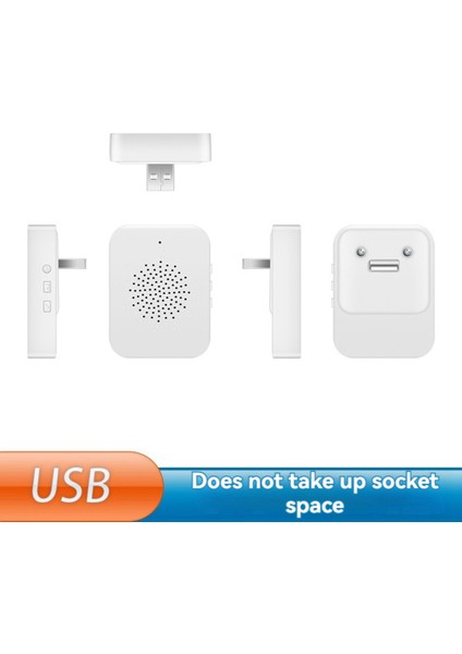 Açık Kablosuz Kapı Zili USB Arayüzü Ev Uzaktan Kumanda Yüzüğü Kapı Çan Seti Ev Çanları Kapıbağı (Yurt Dışından) fiyatları