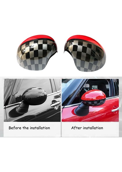 Mini Cooper Hardtop F54 F55 F56 F57 F60 Serisi Jcw Stili Için Araba Kapısı Yan Ayna Kapak Kapakları (Yurt Dışından) indirimleri