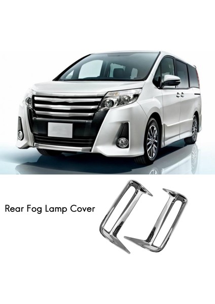 Toyota Noah Voxy Için Araba Arka Kuyruk Sis Lambası Kapağı Kaplama Sis Fog Çerçevesi Dış Aksesuarlar (Yurt Dışından) fiyatları