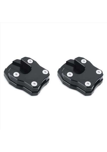2x Motosiklet Yan Stand Pad Plaka Kickstand Büyüteç Destek Uzantısı Honda CT125 Hunter Cub 2020 (Yurt Dışından)