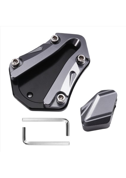 Motosiklet Kickstand Pedal Yan Stand Ayak Desteği Uzantı Zontes 368G Için Ped (Yurt Dışından) modelleri