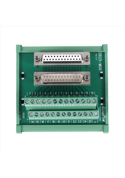 DB25 Dın Ray Arayüz Modülü Erkek/dişi Konnektör Çıkış Kartı (Yurt Dışından) modelleri