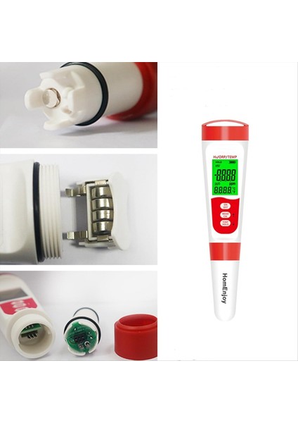 Hidrojen Su Şişesi Test Ölçer, 3'ü 1 Arada H2/orp/sıcaklık Dijital Test Cihazı (Yurt Dışından) fiyatları