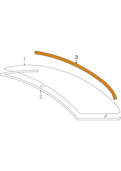 Arka Cam Ön Cam Kalıp Mührü 51317138664 -Bmw 3 Serisi E90 Için (Yurt Dışından) indirimleri
