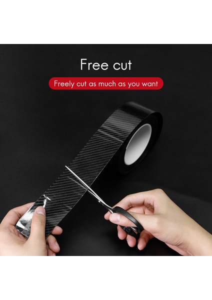 Araba Karbon Fiber Kapı Eşik Şerit Kapı Cömertlik Önleme Şeridi Anti-Adım Koruması Değiştirilmiş Karşılama Pedalı C (Yurt Dışından) modelleri