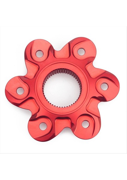 Motosiklet 6 Delik Arka Frak Hub Taşıyıcı Flanş Kapak Dişli Dişli Kapak Ducati Panigale 1199 1299 V2 Modifiye Kapak B (Yurt Dışından)