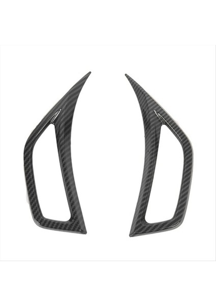 Karbon Fiber Görünüm Fender Yan Hava Havalandırma Döşeme Kapağı Jeep Wrangler Jl 2018-2022 Araç Vücut Çamurluk Plaka Döşeme (Yurt Dışından)