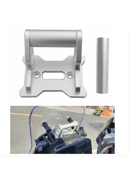 Motosiklet Telefon Tutucu Stand Navigasyon Uzatma Braketi Cfmoto 450MT 2024 2025 Aksesuarlar 12MM+22MM (Yurt Dışından) modelleri