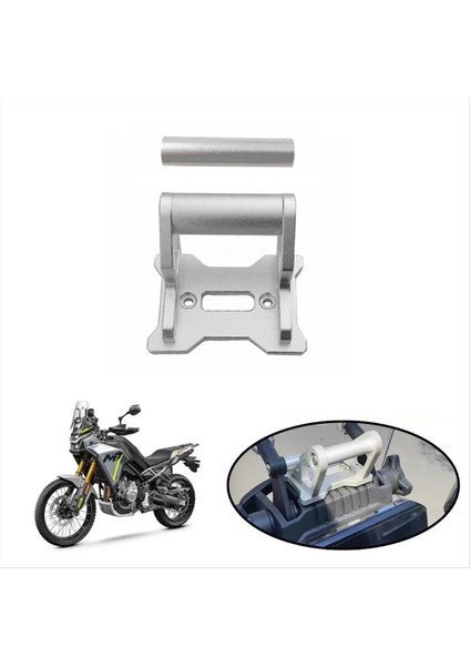 Motosiklet Telefon Tutucu Stand Navigasyon Uzatma Braketi Cfmoto 450MT 2024 2025 Aksesuarlar 12MM+22MM (Yurt Dışından) fırsatları