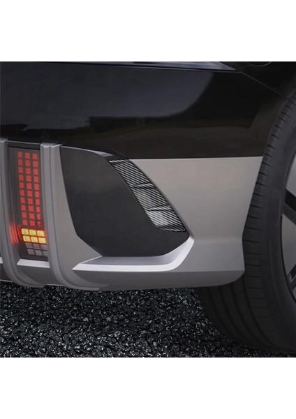 Hyundai Ioniq Için 6 2022 2023+ Araba Arka Sis Fıstığı Lamba Şeritleri Trim Kapak Çıkartmaları Arka Tampon Spoyleri (Yurt Dışından) fiyatları