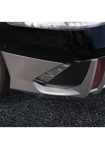 Hyundai Ioniq Için 6 2022 2023+ Araba Arka Sis Fıstığı Lamba Şeritleri Trim Kapak Çıkartmaları Arka Tampon Spoyleri (Yurt Dışından) indirimleri