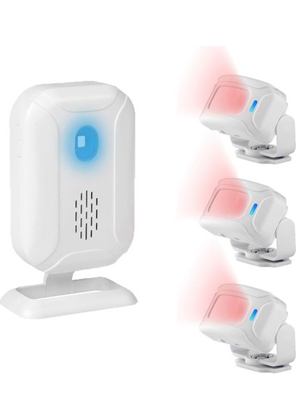 Kablosuz Ev Güvenliği Kızılötesi Pır Hareket Sensörü Dedektörü Alarm Zili Giriş Sistemi Mağazası Mağazası Hoş Geldiniz Chime-B (Yurt Dışından)