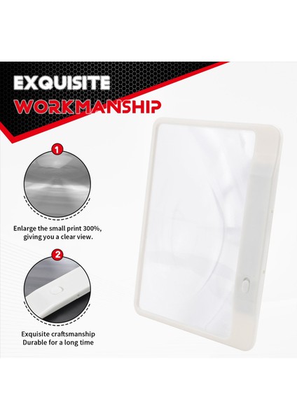 Tv'de Görüldüğü Gibi Candy Kitap Büyüteci ve Sayfaları Görmek Için Işık 3x Beyaz (Yurt Dışından) fırsatları