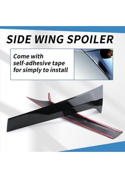 Parlak Siyah Arka Kanat Çatı Spoyler Çıkartmaları Mercedes Benz ml Gle Sınıfı Için Kaplama Kaplama W166 2012-2018 (Yurt Dışından) indirimleri